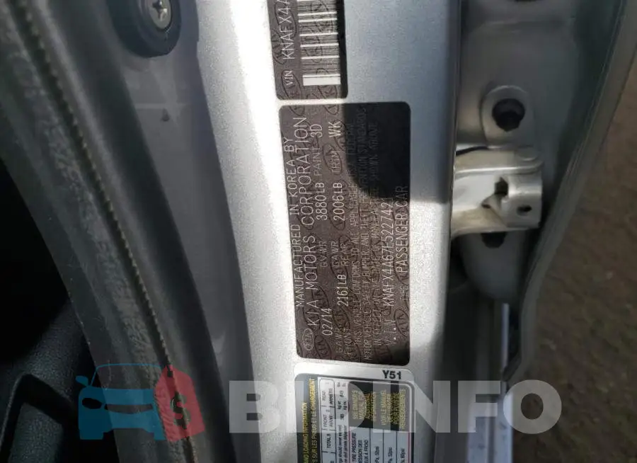 KNAFX4A67E5227421 Photo# 12