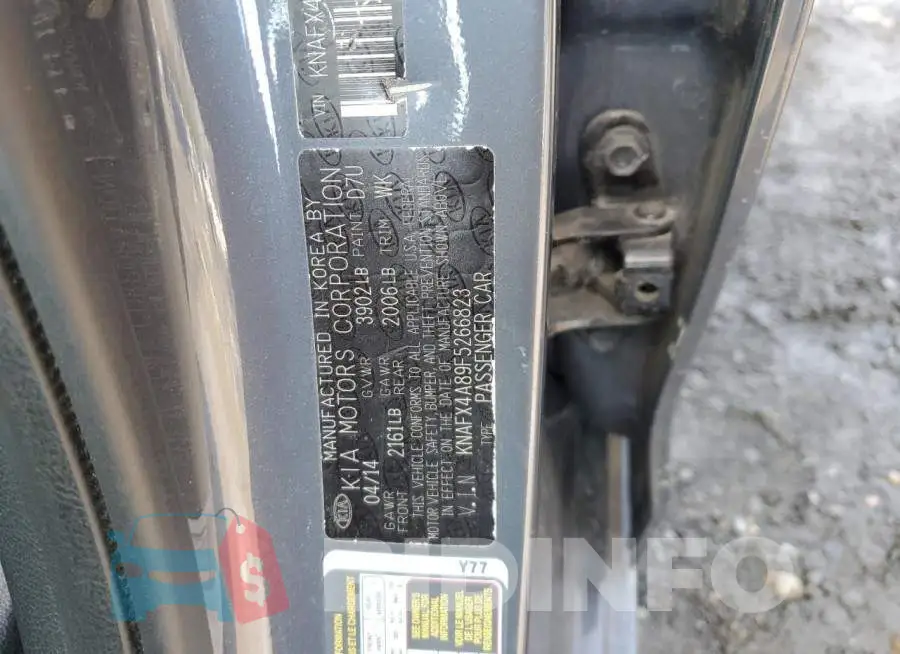 KNAFX4A89F5266823 Photo# 12
