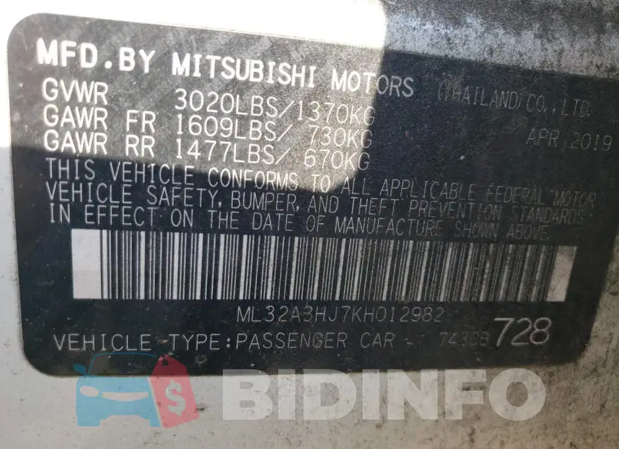 ML32A3HJ7KH012982 Photo# 12