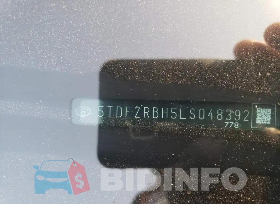 5TDFZRBH5LS048392 Photo# 13
