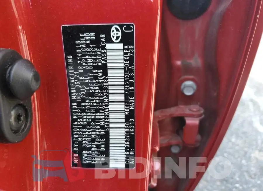 5YFEPMAEXMP253082 Photo# 12