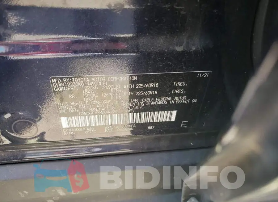JTMB6RFVXMD046352 Photo# 14