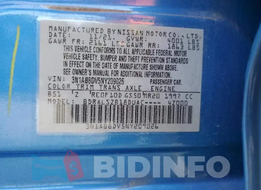 3N1AB8DV5NY209026 Photo# 12