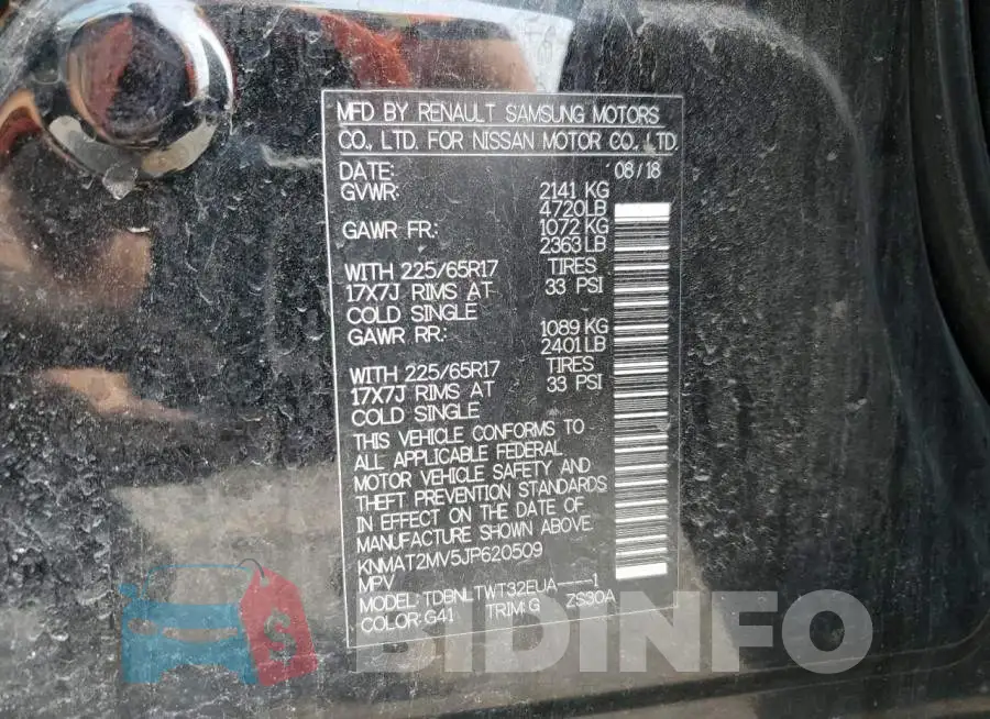 KNMAT2MV5JP620509 Photo# 13