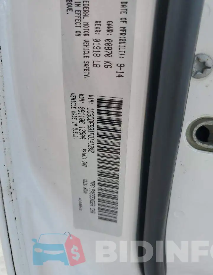 1C3CDFBB1FD141202 Photo# 12
