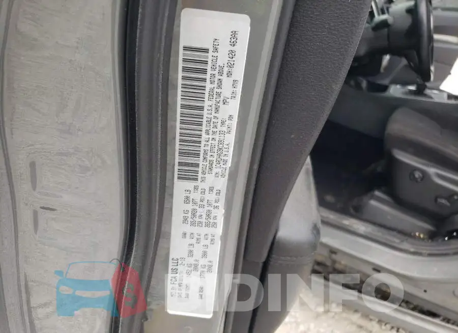 1C4RDHAG9KC691133 Photo# 13