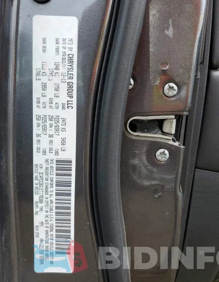 3C4PDCBG1ET178380 Photo# 13