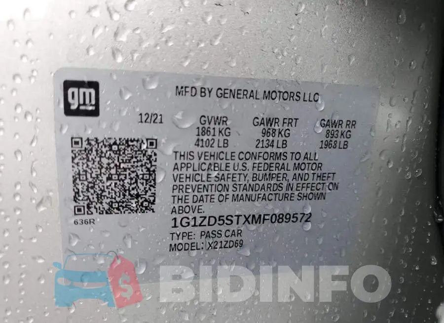 1G1ZD5STXMF089572 Photo# 12