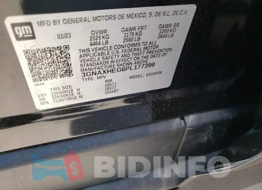 3GNAXHEG6PL177399 Photo# 13