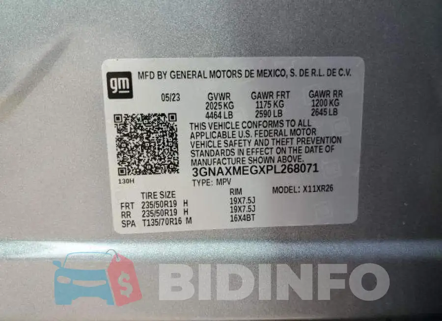 3GNAXMEGXPL268071 Photo# 13
