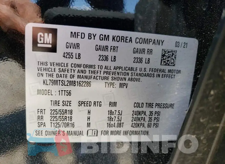 KL79MTSL2MB162286 Photo# 13