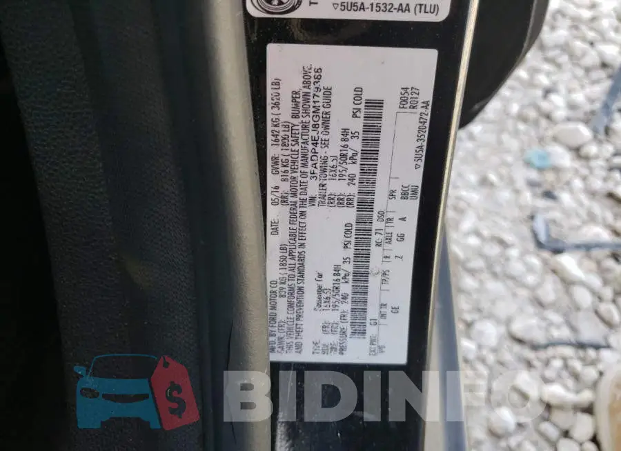3FADP4EJ8GM179388 Photo# 12