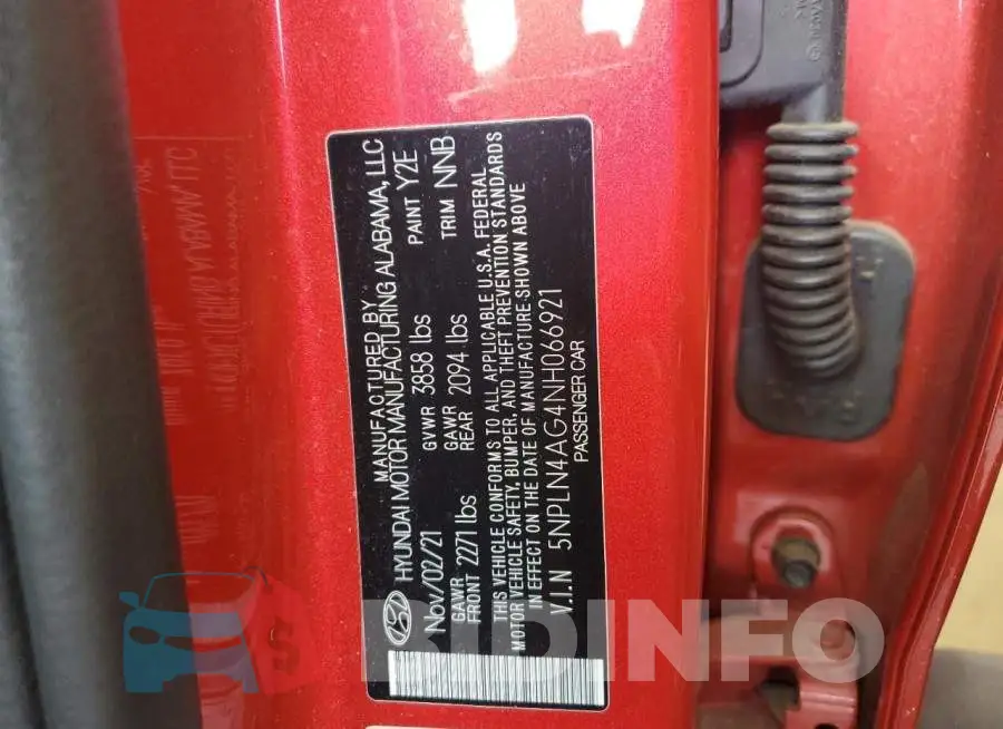 5NPLN4AG4NH066921 Photo# 13
