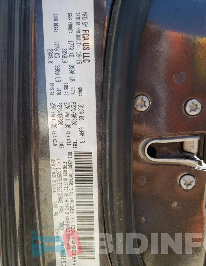 1C6RR7LT7GS137843 Photo# 12