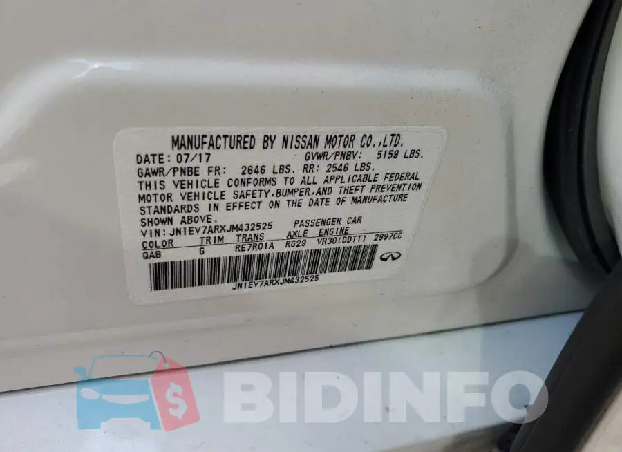 JN1EV7ARXJM432525 Photo# 12