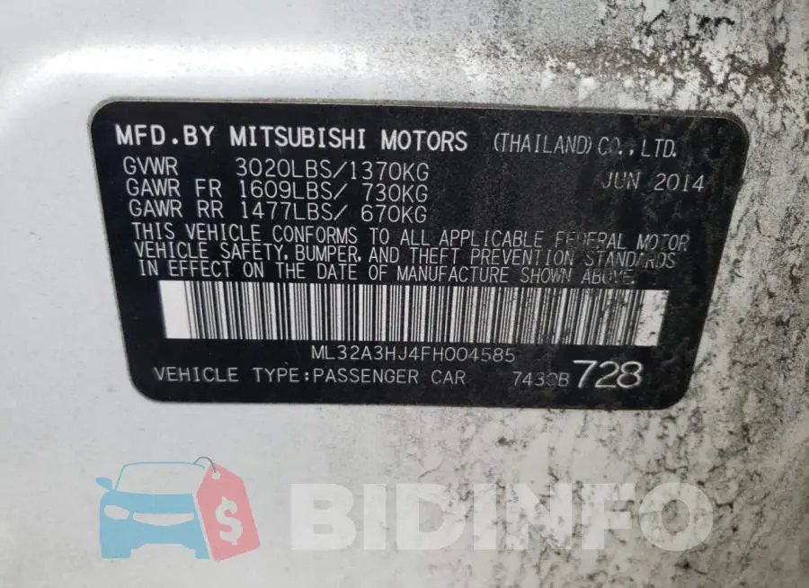 ML32A3HJ4FH004585 Photo# 13
