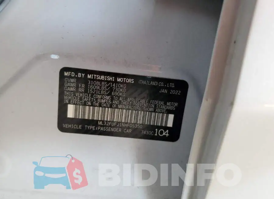 ML32FUFJ1NHF05350 Photo# 12