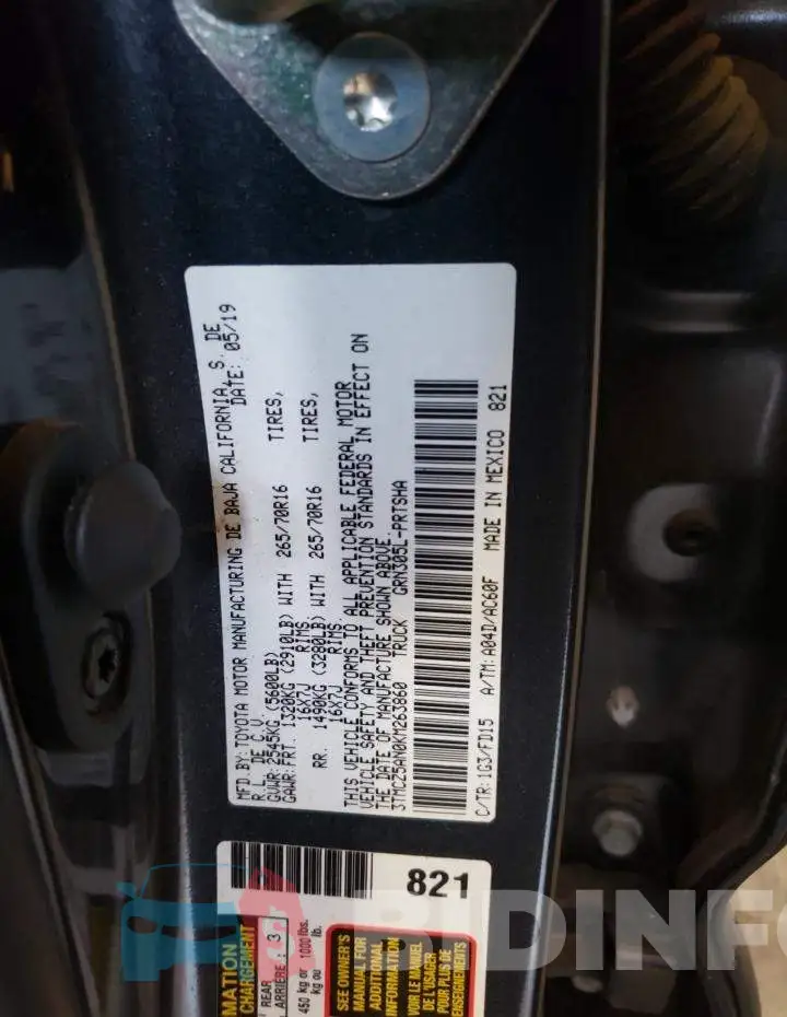3TMCZ5AN0KM263860 Photo# 12