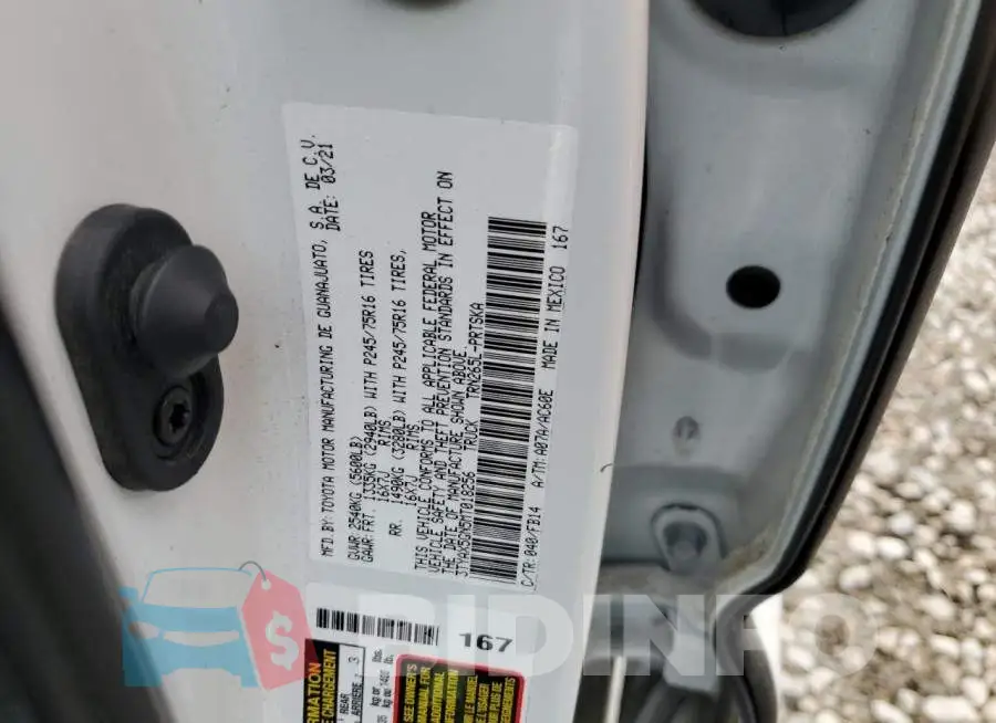3TYAX5GN5MT018256 Photo# 12
