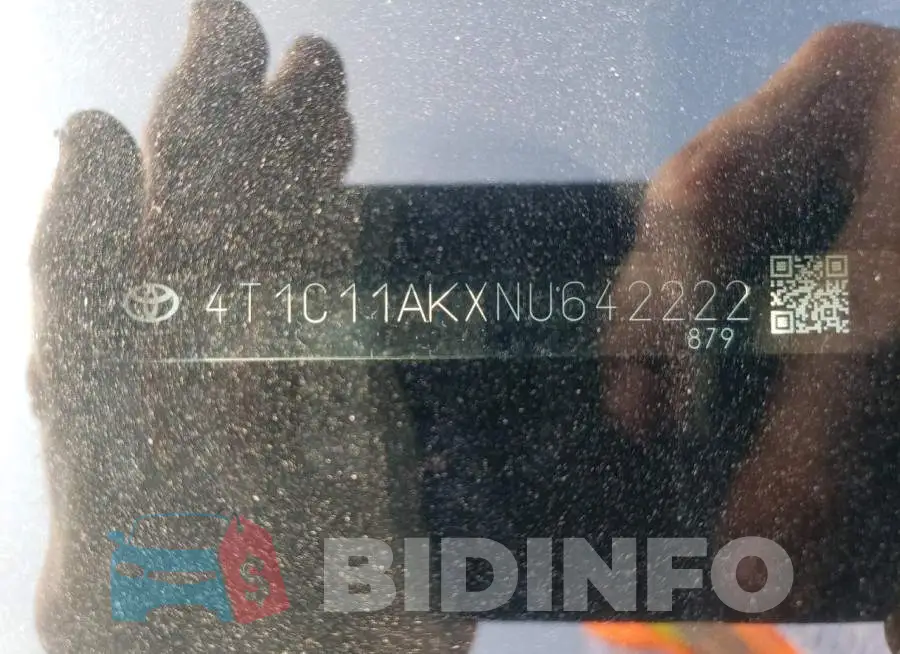 4T1C11AKXNU642222 Photo# 12
