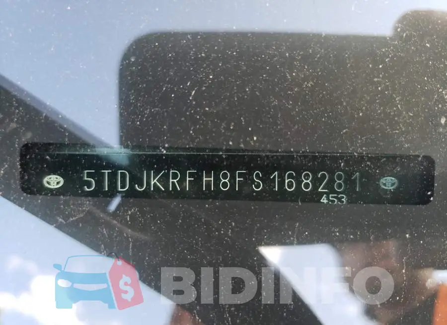 5TDJKRFH8FS168281 Photo# 14