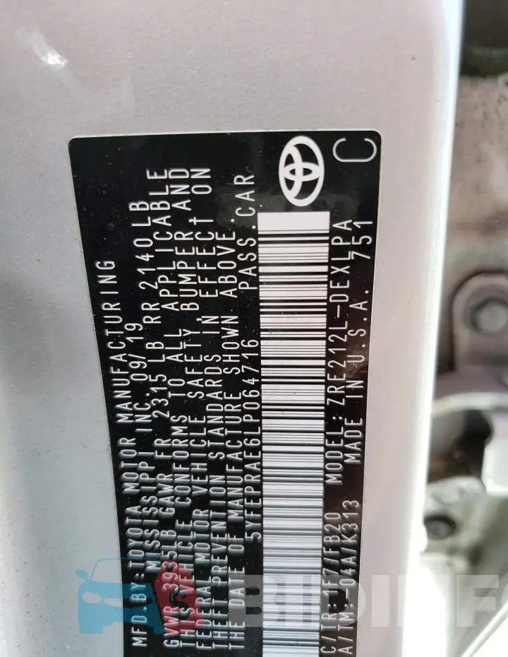 5YFEPRAE6LP064716 Photo# 12