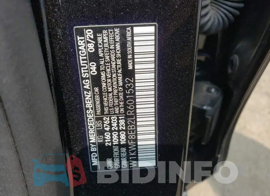 W1KWF8EB2LR601532 Photo# 12