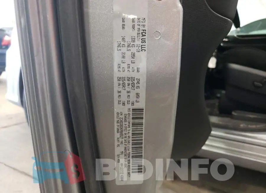 2C4RDGBGXKR805527 Photo# 13