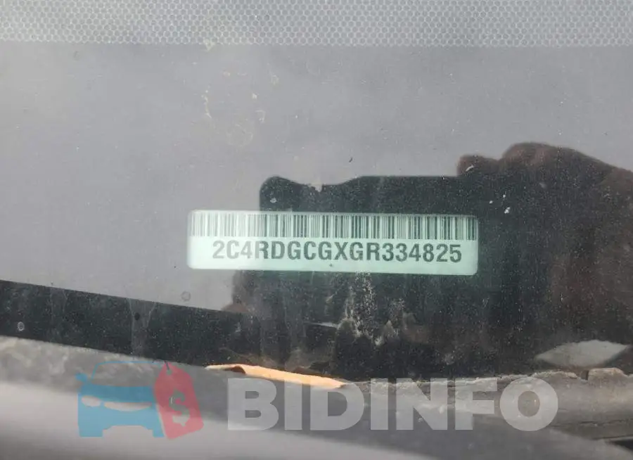 2C4RDGCGXGR334825 Photo# 13
