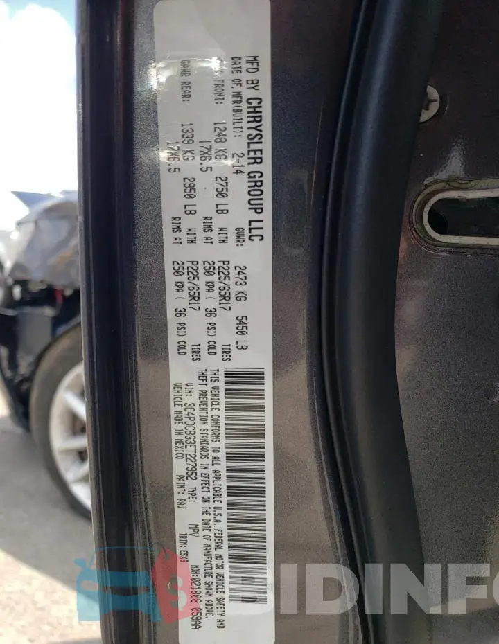 3C4PDCBG3ET227952 Photo# 13