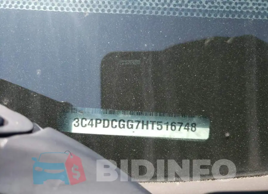 3C4PDCGG7HT516748 Photo# 13