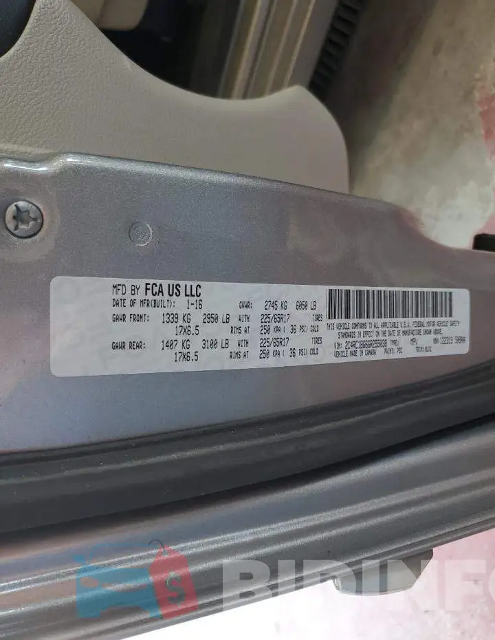 2C4RC1BG6GR255038 Photo# 14
