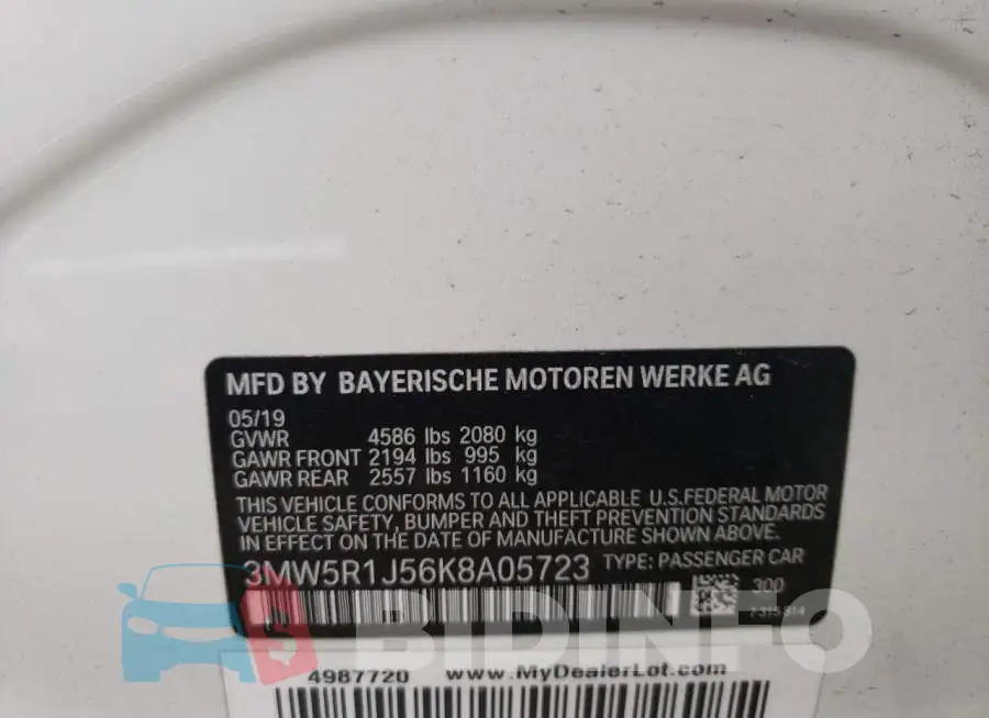 3MW5R1J56K8A05723 Photo# 12