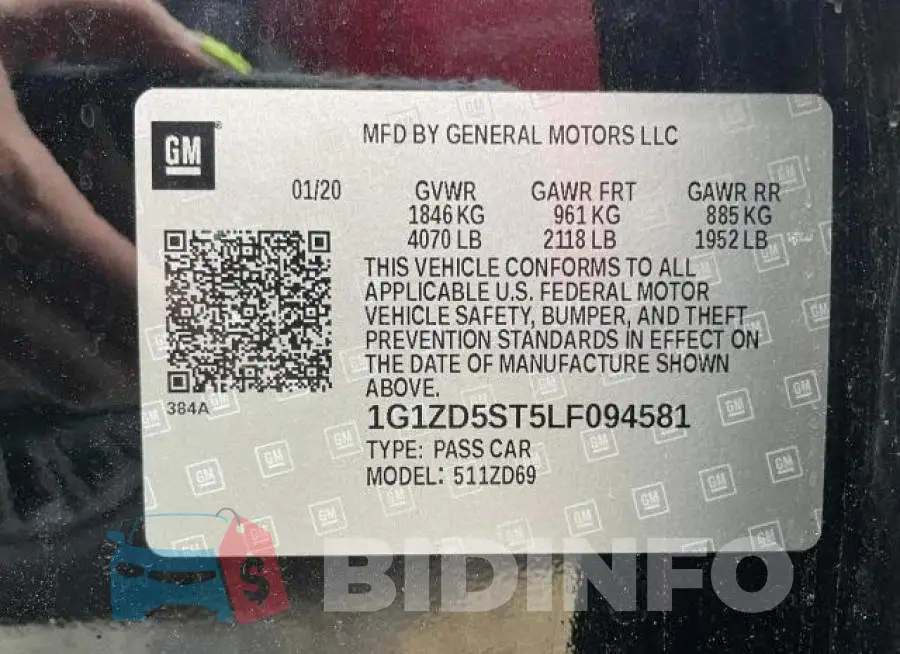 1G1ZD5ST5LF094581 Photo# 10