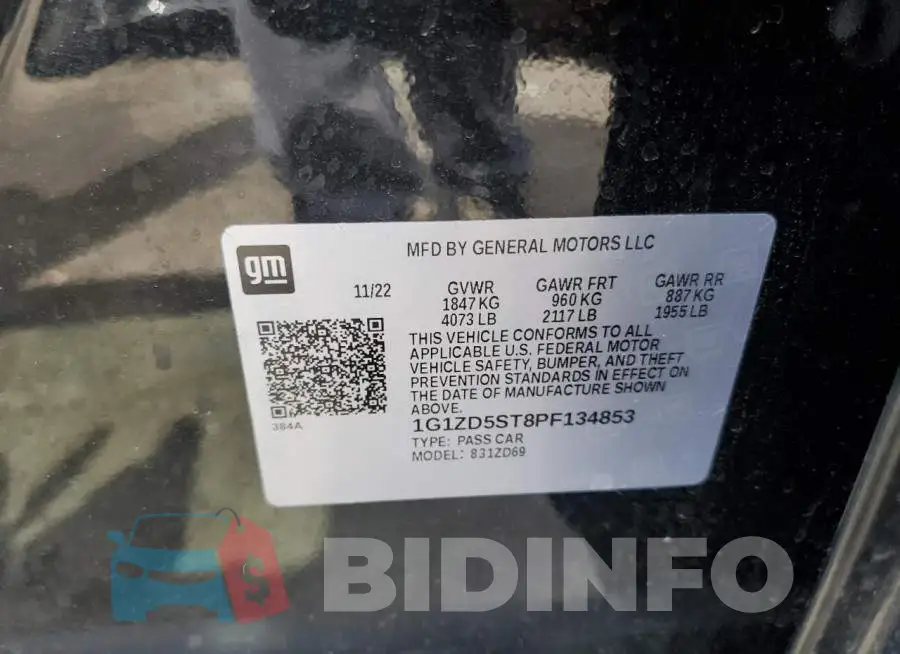 1G1ZD5ST8PF134853 Photo# 13