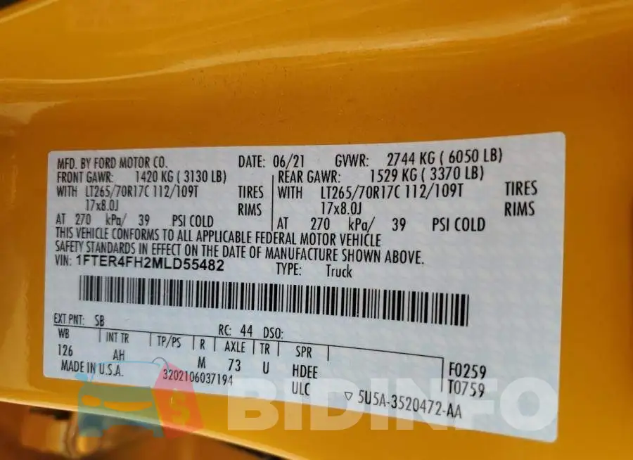 1FTER4FH2MLD55482 Photo# 12