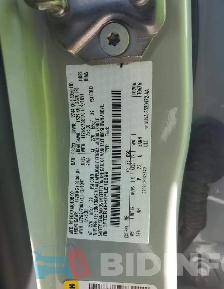 1FTER4FH7PLE16099 Photo# 14