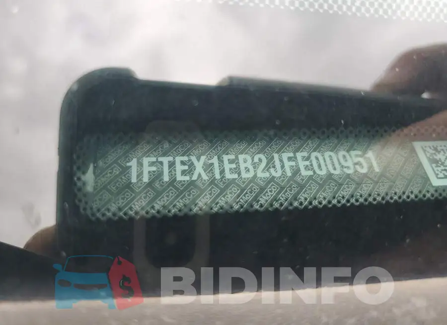 1FTEX1EB2JFE00951 Photo# 13