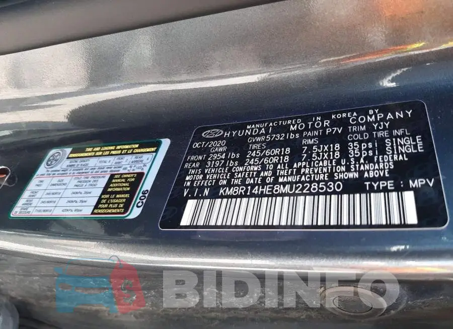 KM8R14HE8MU228530 Photo# 12