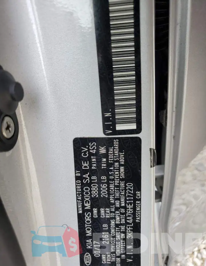 3KPFL4A76HE117220 Photo# 12