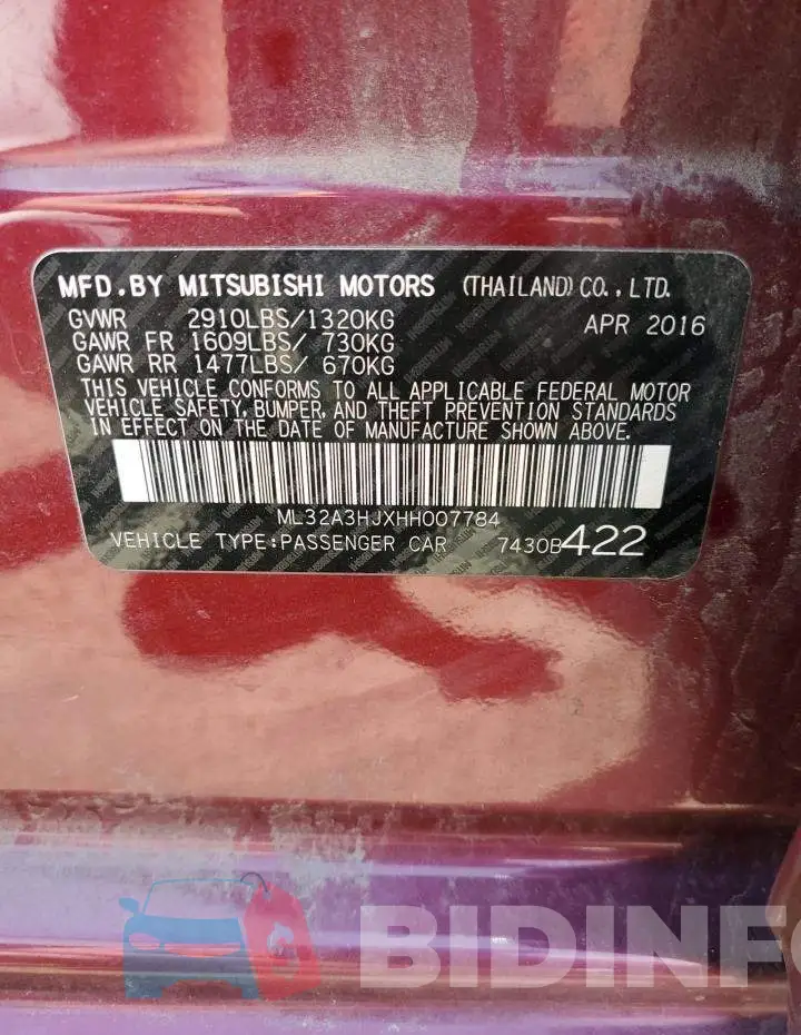 ML32A3HJXHH007784 Photo# 12