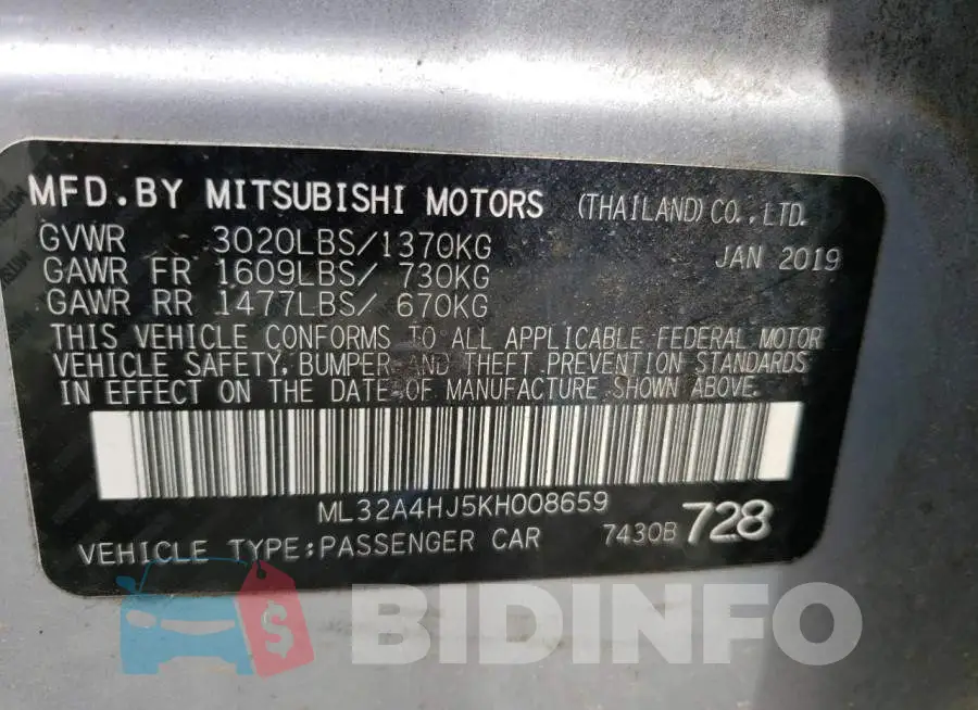 ML32A4HJ5KH008659 Photo# 12