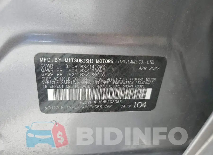 ML32FUFJ8NHF08083 Photo# 12