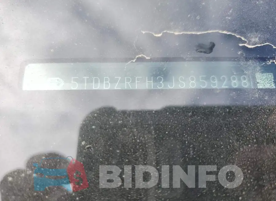 5TDBZRFH3JS859288 Photo# 13