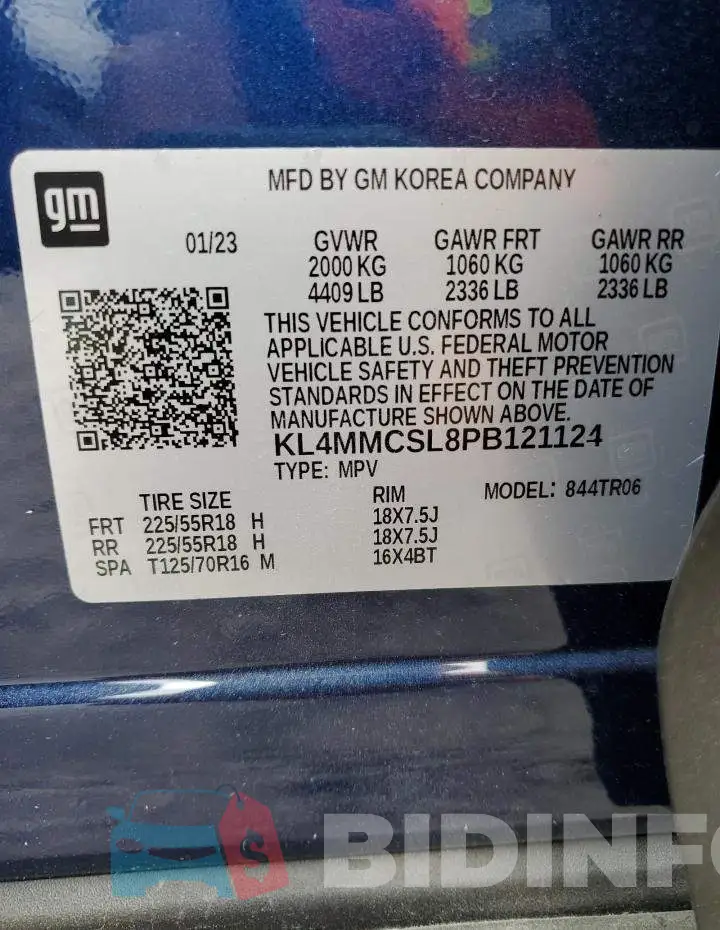 KL4MMCSL8PB121124 Photo# 12