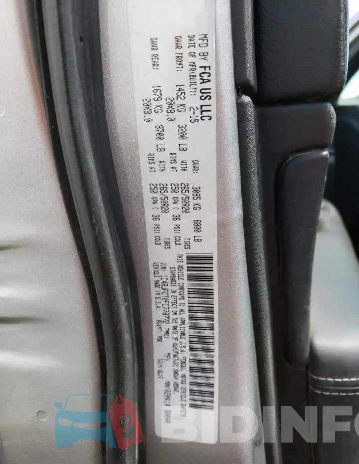 1C4RJFCT0FC778772 Photo# 13