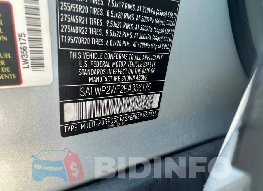 SALWR2WF2EA356175 Photo# 10