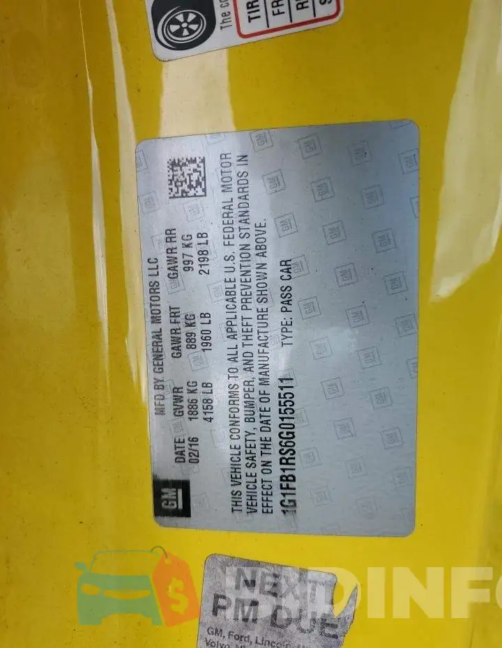 1G1FB1RS6G0155511 Photo# 12