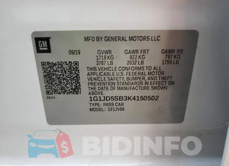 1G1JD5SB3K4150502 Photo# 13