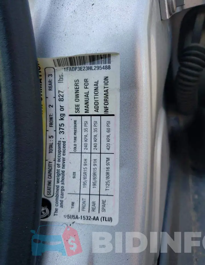 1FADP3E23HL295488 Photo# 12